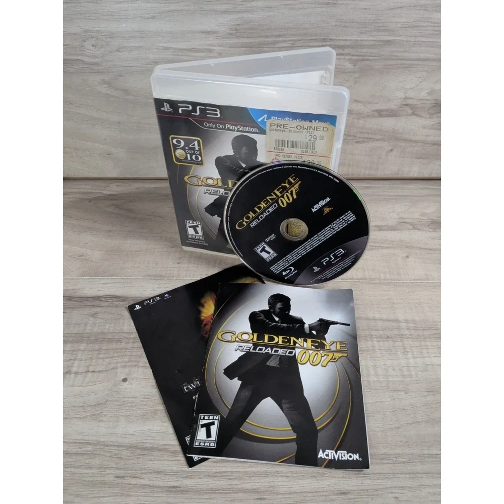 GoldenEye 007: Reloaded Sony PlayStation 3 PS3 CIB Complete Video Game